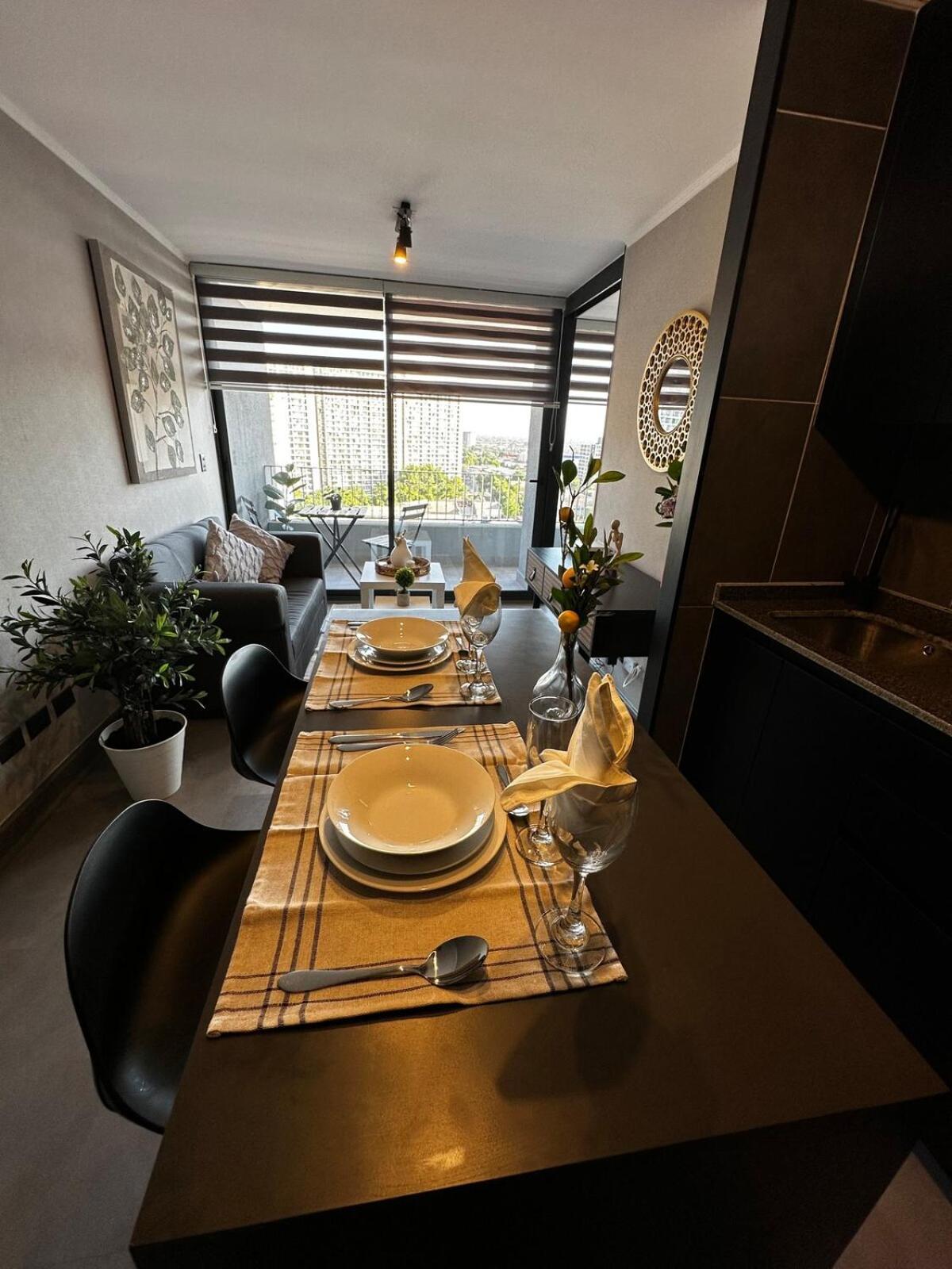 Apartamento Basq - Depto Metro Nuble 14 *