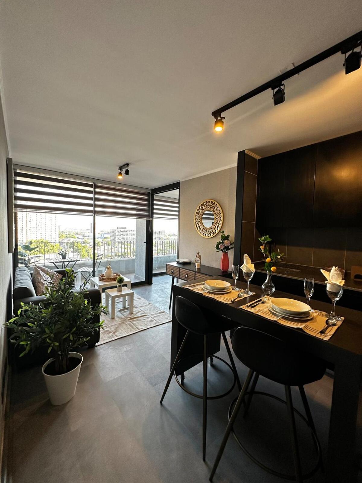 Apartamento Basq - Depto Metro Nuble 14 Santiago